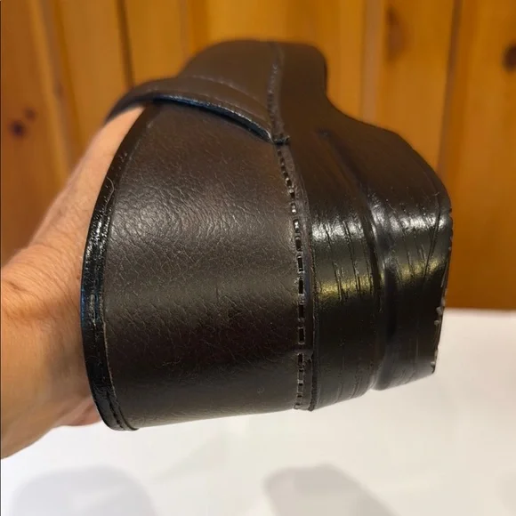 Dansko Dark Brown Leather Clogs - Picture 6 of 9